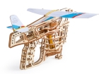 Ugears-Flight-Starter-Launcher-mechanical-model vliegteuig, speelgoed, aviatie, modelbouw, cadeau, kado, hout, gift, hobby, vrijtijd, kinderen, grappig, vliegen