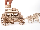 Ugears-Stagecoach-model-ugears stagecoach, ugears stagecoach review, ugears koets, ugears koets beoordeling, paard, horse, post, brief