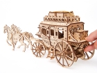 Ugears-Stagecoach-model_ugears stagecoach, ugears stagecoach review, ugears koets, ugears koets beoordeling, paard, horse, post, brief