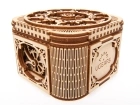 Ugears-Treasure-Box-model ugears schatkist, ugears puzzel doos, ugears sieraden doos, ugears schatkist instructies, ugears schatkist montage, ugears 70031, puzzel doos, mysterie doos, ugears puzzel doos