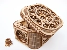 Ugears-Treasure-Box-ugears schatkist, ugears puzzel doos, ugears sieraden doos, ugears schatkist instructies, ugears schatkist montage, ugears 70031, puzzel doos, mysterie doos, ugears puzzel doos, ugea