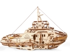 Ugears_Tugboat-boot, boat, marine, sea, meer, tugboat. sleepboot, ugears, ugear, ugears modellen, ugears mechanische modellen, cadeau-idee, hobby idee