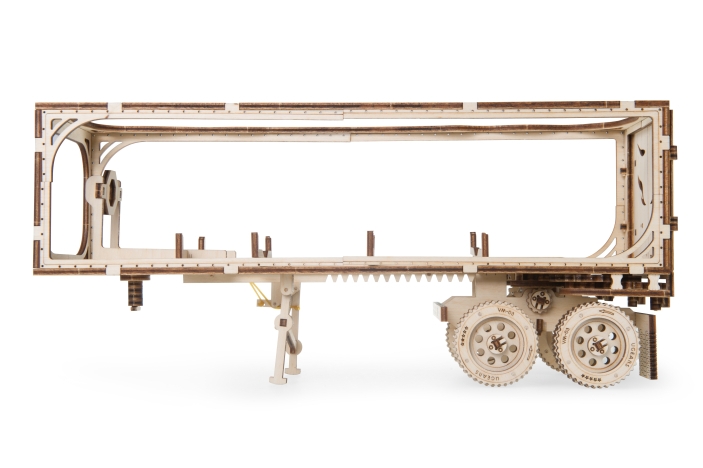 Heavy Boy Truck VM-03 Trailer wooden truck models, ugears truck, wooden truck kits, wooden model truck kits