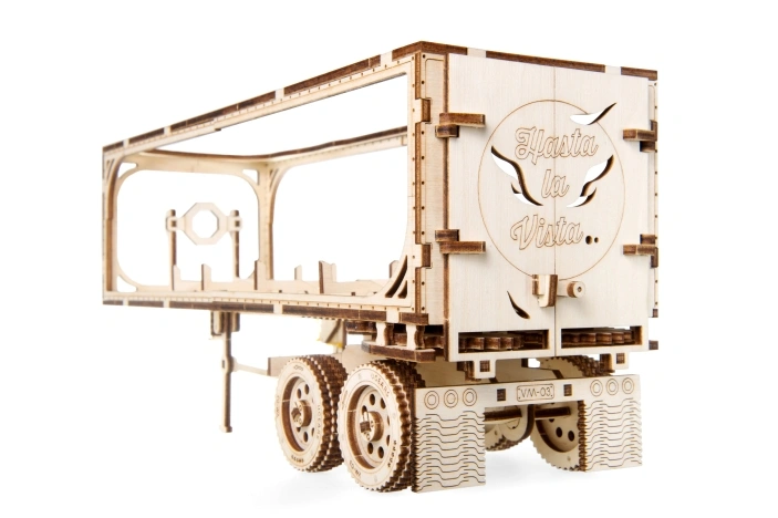 Ugears Heavy Boy Truck VM-03 Trailer model wooden truck models, ugears truck, wooden truck kits, wooden model truck kits