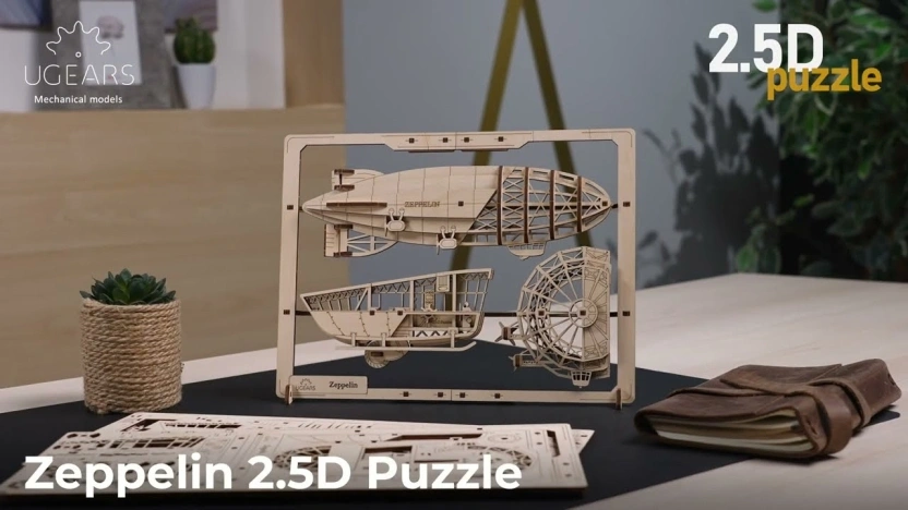 Embedded thumbnail for 2.5D Puzzel Zeppelin 