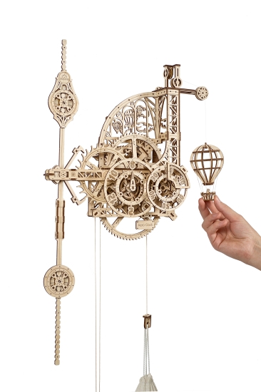 Compra online de Quebra-cabeças de madeira UGEARS Aero Clock 3D