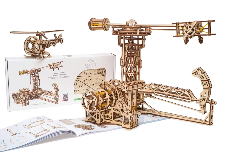 Ugears Aviator Model ugears vliegtuig, ugears vlieger, ugears vlieger model, ugears vliegtuig, ugears vlieger review