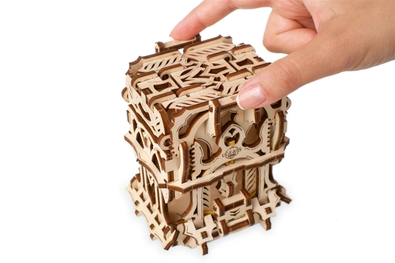 Ugears deck box spel, bordspel, hobby, cadeau, kaarten