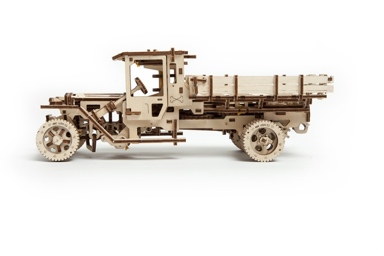 Maquette en bois : Camion heavy boy, modèle mécanique - Ugears